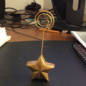 Dozen star place card holders